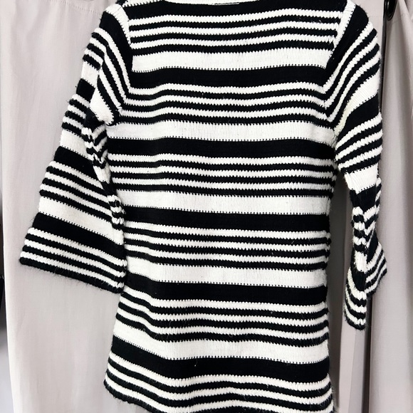 Vintage acrylic striped sweater - Picture 2 of 3